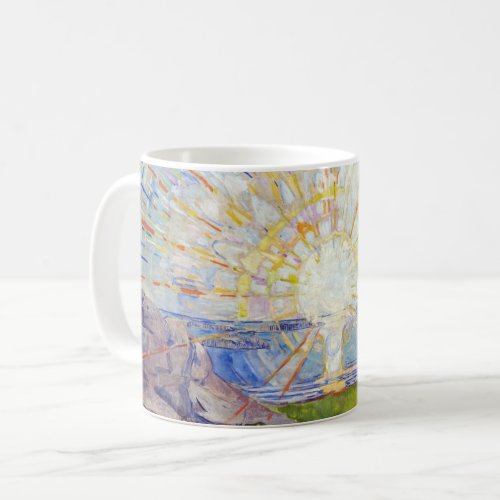 Edvard Munch _ The Sun 1911 Coffee Mug