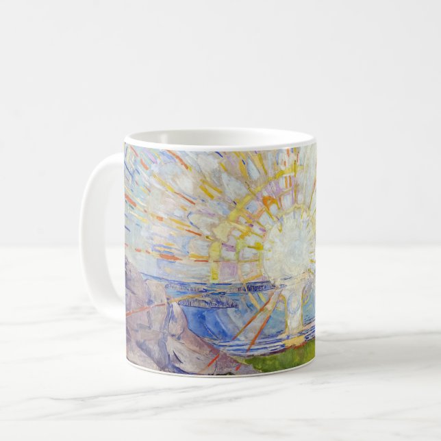 Edvard Munch - The Sun 1911 Coffee Mug (Front Left)