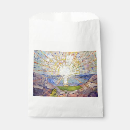 Edvard Munch _ The Sun 1911 Favor Bag