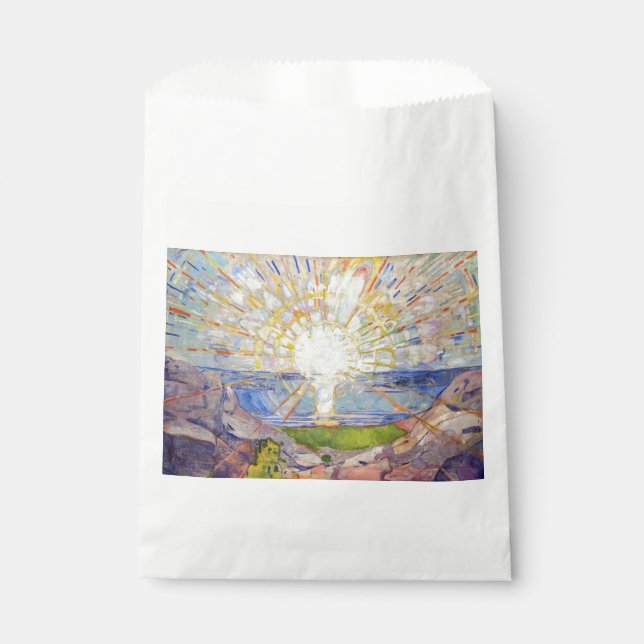 Edvard Munch - The Sun 1911 Favor Bag (Front)