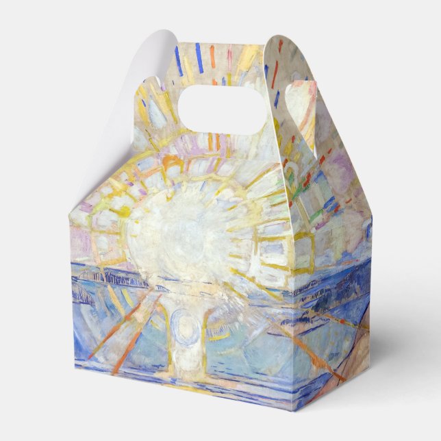 Edvard Munch - The Sun 1911 Favor Boxes (Front Side)
