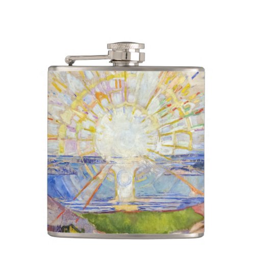 Edvard Munch _ The Sun 1911 Flask