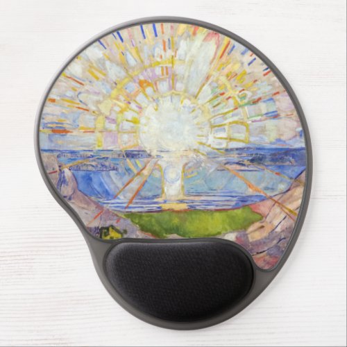 Edvard Munch _ The Sun 1911 Gel Mouse Pad