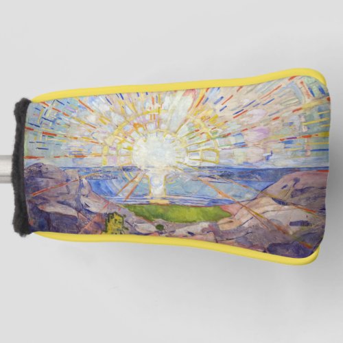 Edvard Munch _ The Sun 1911 Golf Head Cover