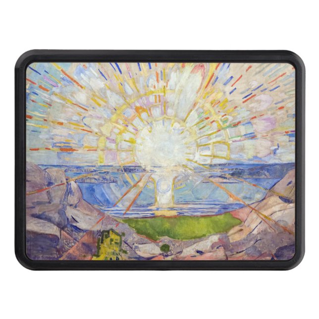 Edvard Munch - The Sun 1911 Hitch Cover (Front)