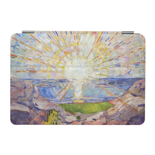 Edvard Munch - The Sun 1911 iPad Mini Cover (Horizontal)
