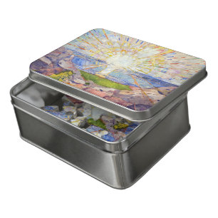 Edvard Munch - The Sun 1911 Jigsaw Puzzle