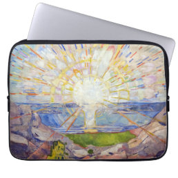 Edvard Munch - The Sun 1911 Laptop Sleeve