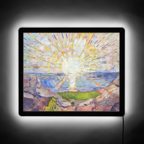 Edvard Munch _ The Sun 1911 LED Sign
