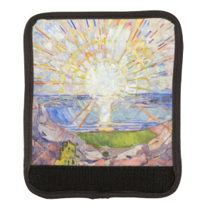 Edvard Munch - The Sun 1911 Luggage Handle Wrap