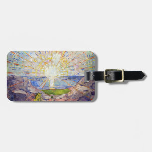 Edvard Munch - The Sun 1911 Luggage Tag