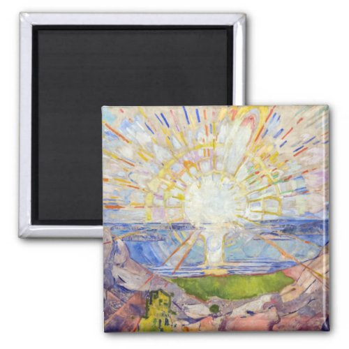 Edvard Munch _ The Sun 1911 Magnet
