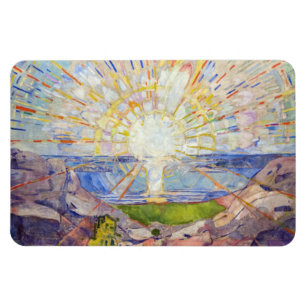 Edvard Munch - The Sun 1911 Magnet