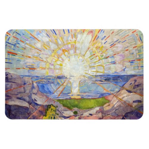 Edvard Munch _ The Sun 1911 Magnet