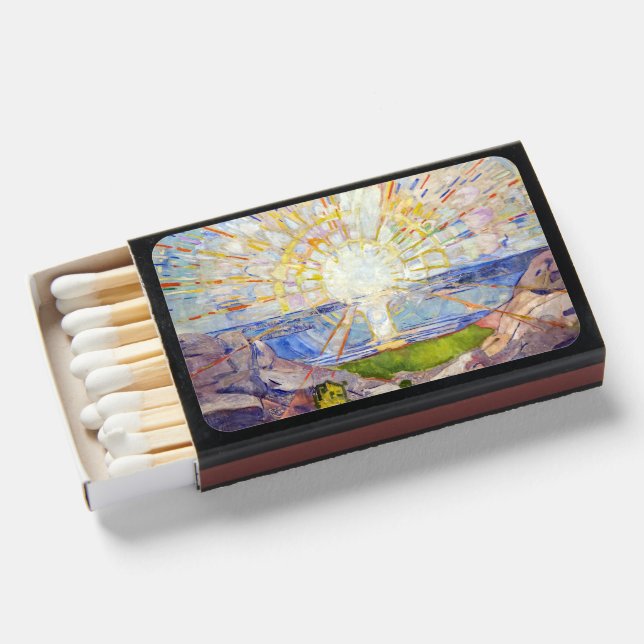 Edvard Munch - The Sun 1911 Matchboxes (Front Open)