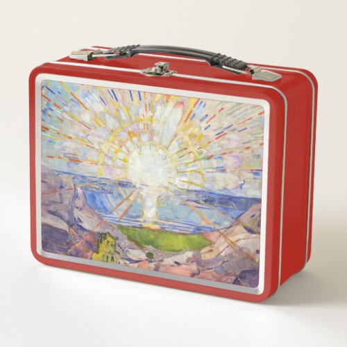 Edvard Munch _ The Sun 1911 Metal Lunch Box