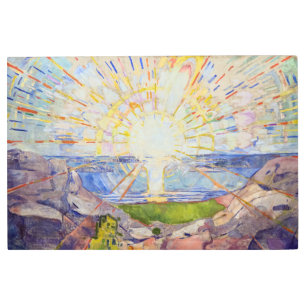 Edvard Munch - The Sun 1911 Metal Print