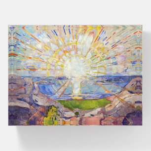 Edvard Munch - The Sun 1911 Paperweight