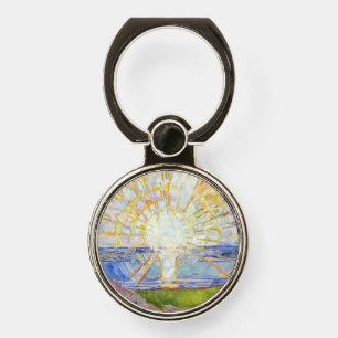 Edvard Munch - The Sun 1911 Phone Ring Stand