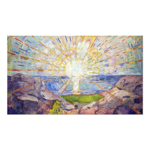 Edvard Munch _ The Sun 1911 Photo Print
