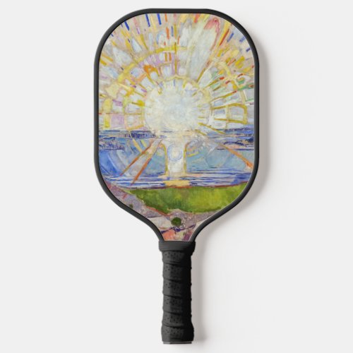 Edvard Munch _ The Sun 1911 Pickleball Paddle