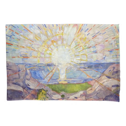 Edvard Munch _ The Sun 1911 Pillow Case