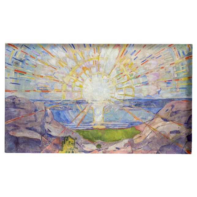 Edvard Munch - The Sun 1911 Place Card Holder (Front)