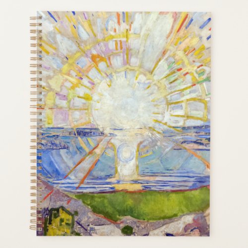 Edvard Munch _ The Sun 1911 Planner