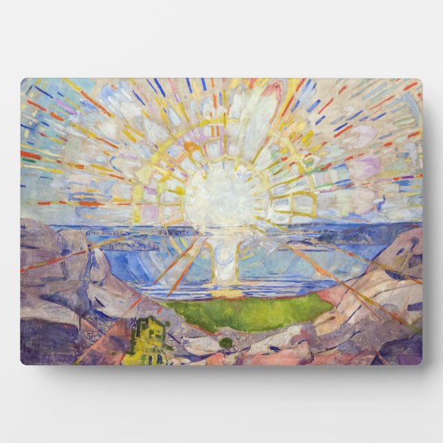 Edvard Munch - The Sun 1911 Plaque (Front)