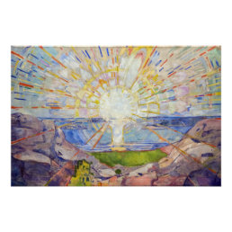 Edvard Munch - The Sun 1911 Poster