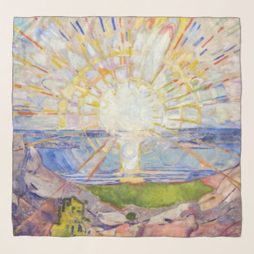 Edvard Munch _ The Sun 1911 Scarf