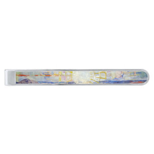 Edvard Munch - The Sun 1911 Silver Finish Tie Bar