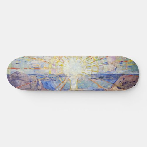 Edvard Munch _ The Sun 1911 Skateboard