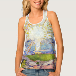 Edvard Munch - The Sun 1911 Tank Top