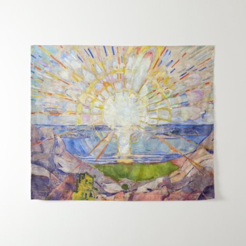 Edvard Munch _ The Sun 1911 Tapestry
