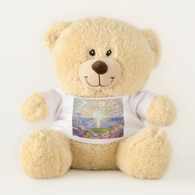 Edvard Munch - The Sun 1911 Teddy Bear (Front)