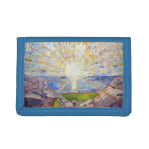 Edvard Munch - The Sun 1911 Tri-fold Wallet