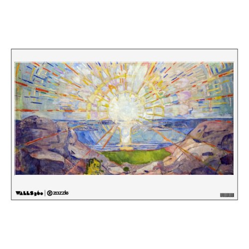 Edvard Munch _ The Sun 1911 Wall Decal