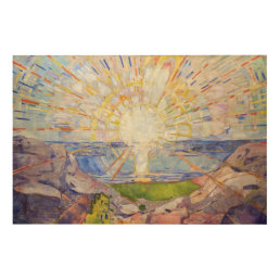 Edvard Munch - The Sun 1911 Wood Wall Art
