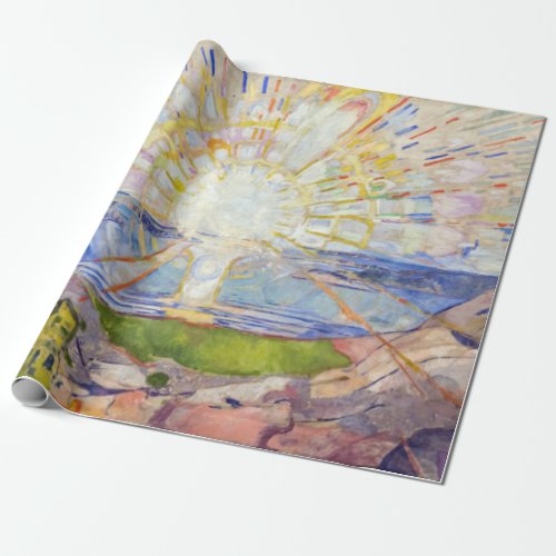 Edvard Munch _ The Sun 1911 Wrapping Paper
