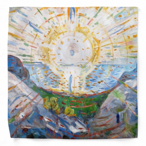 Edvard Munch _ The Sun 1912 Bandana