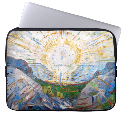Edvard Munch _ The Sun 1912 Laptop Sleeve