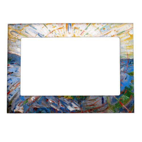 Edvard Munch _ The Sun 1912 Magnetic Frame