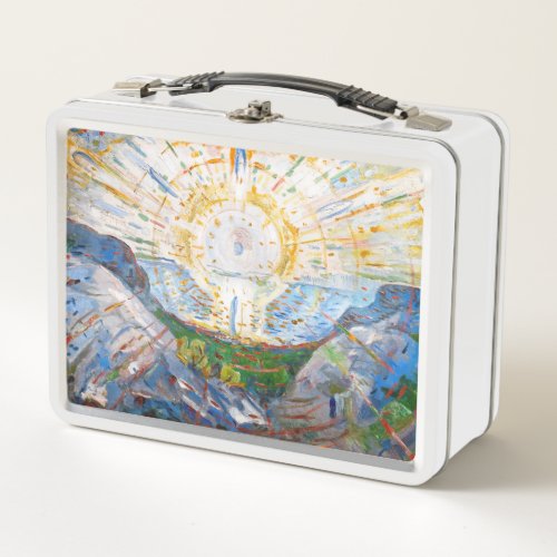 Edvard Munch _ The Sun 1912 Metal Lunch Box