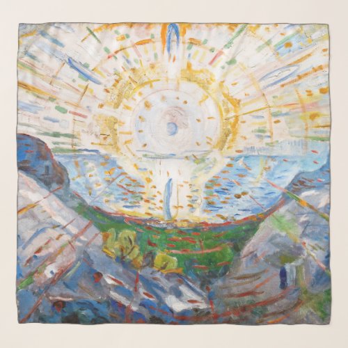 Edvard Munch _ The Sun 1912 Scarf