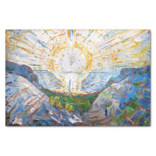 Edvard Munch _ The Sun 1912 Tissue Paper