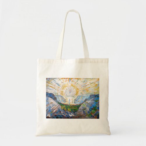 Edvard Munch _ The Sun 1912 Tote Bag
