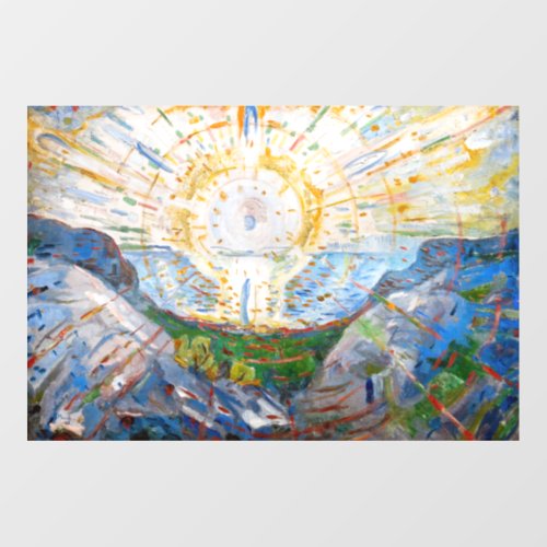 Edvard Munch _ The Sun 1912 Wall Decal