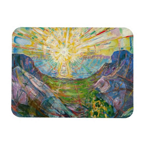Edvard Munch _ The Sun 1916 Magnet