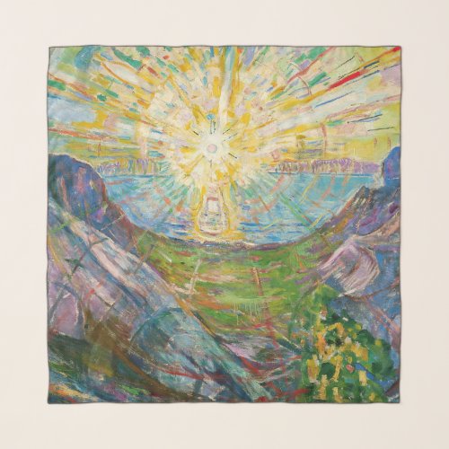Edvard Munch _ The Sun 1916 Scarf